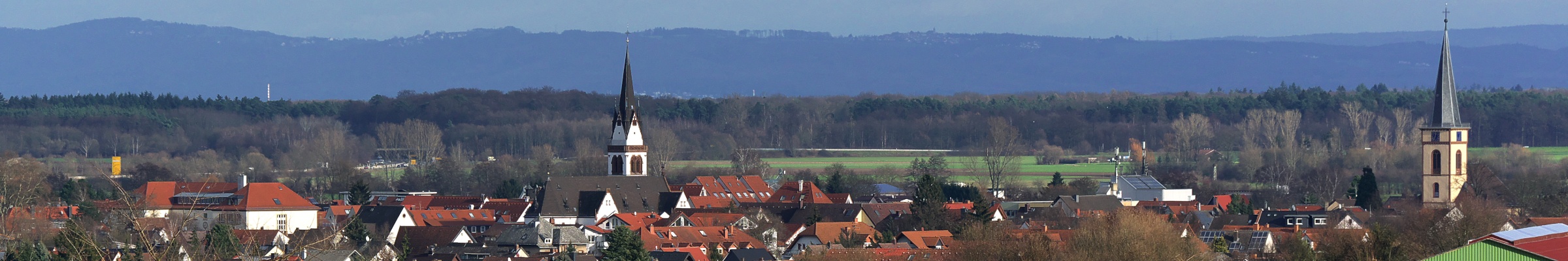 Blick auf Groß-Zimmern