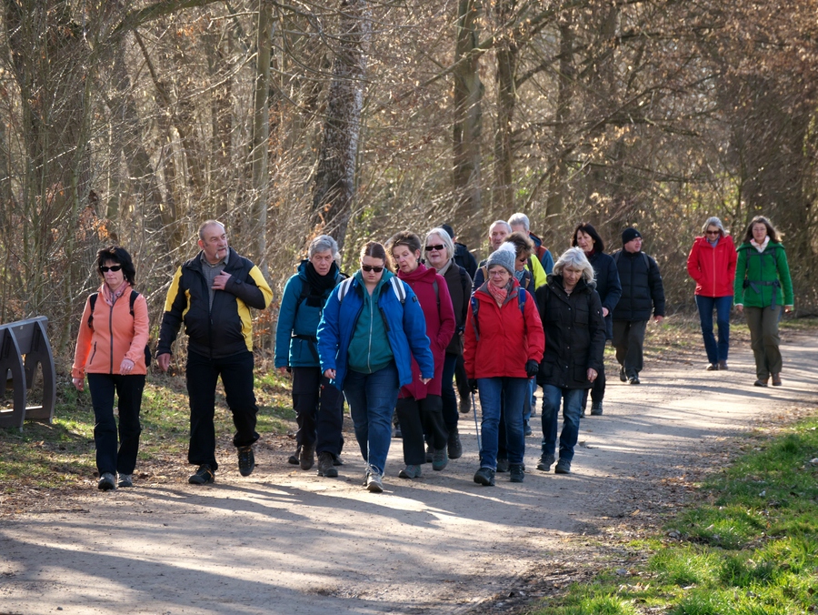 Wandergruppe 1 an der Mörsmühle