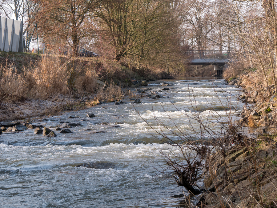 Renaturierungsmaßnahmen an der Gersprenz