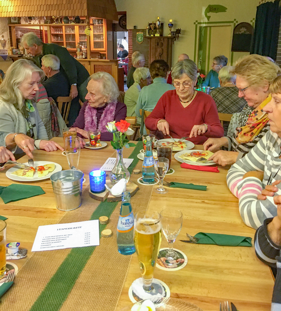 Abschluss im Anglerheim