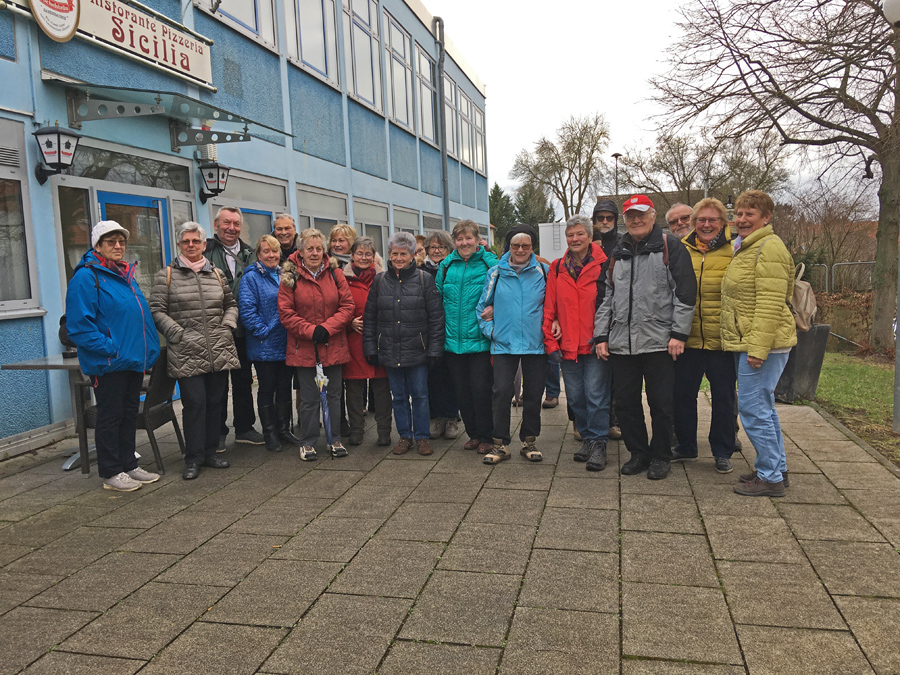 Foto von der Wanderung am 14.02.2020 Spachbrücken - Reinheim