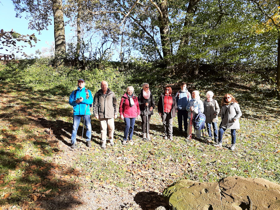 Gruppe der Kurzstreckler an der Weschnitzquelle