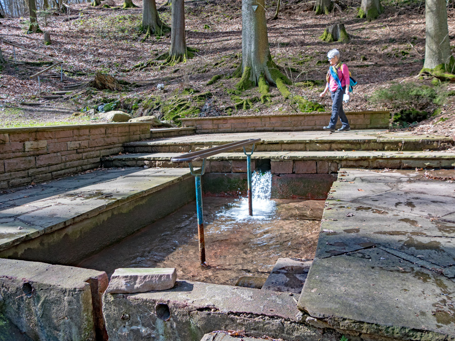 Kneipp-Quelle-Wassertretbecken