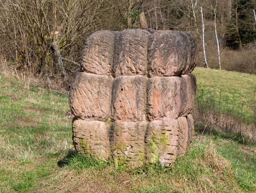 Kunstweg-Kraftblock