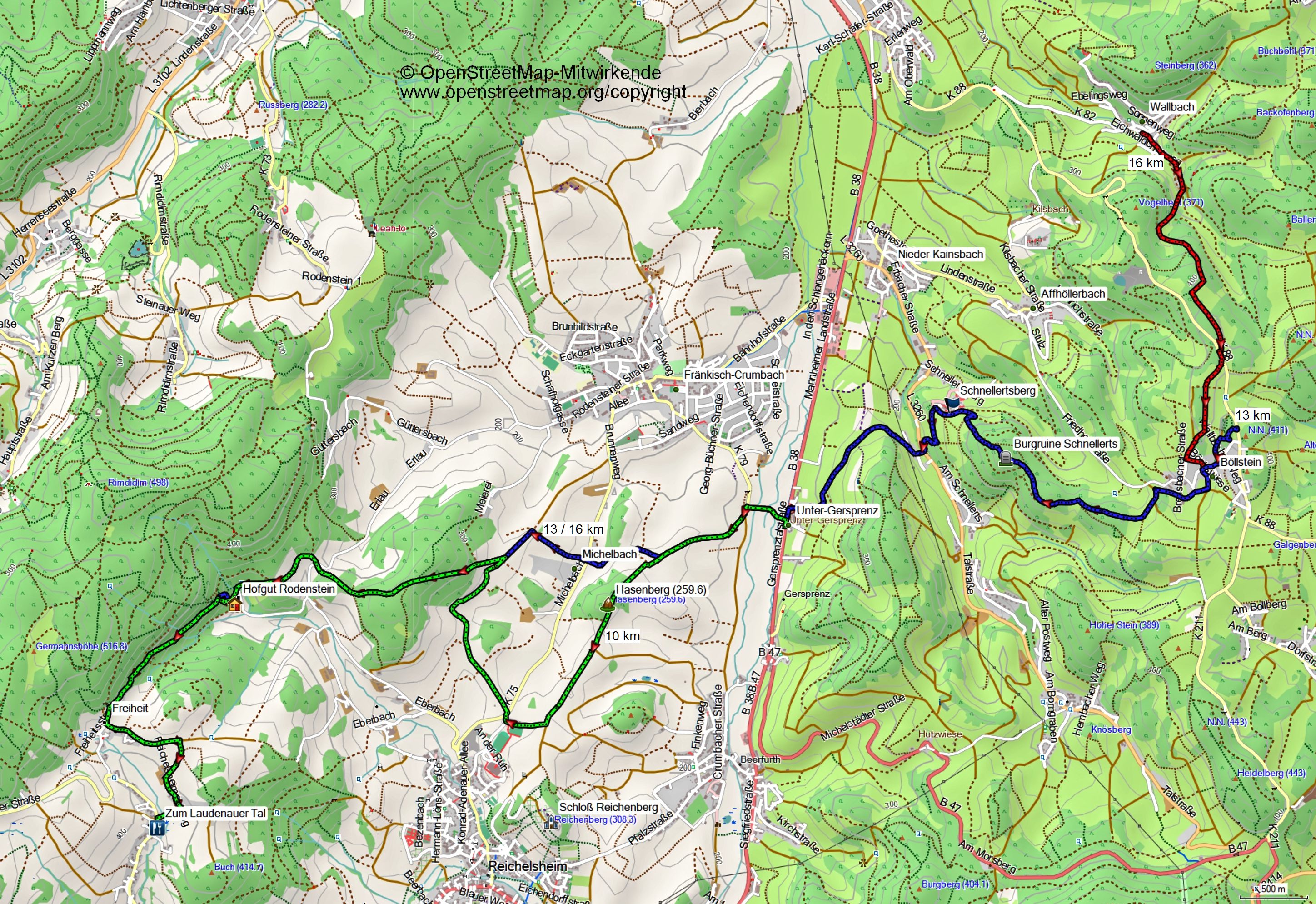 Wanderkarte-Wallbach-Laudenau