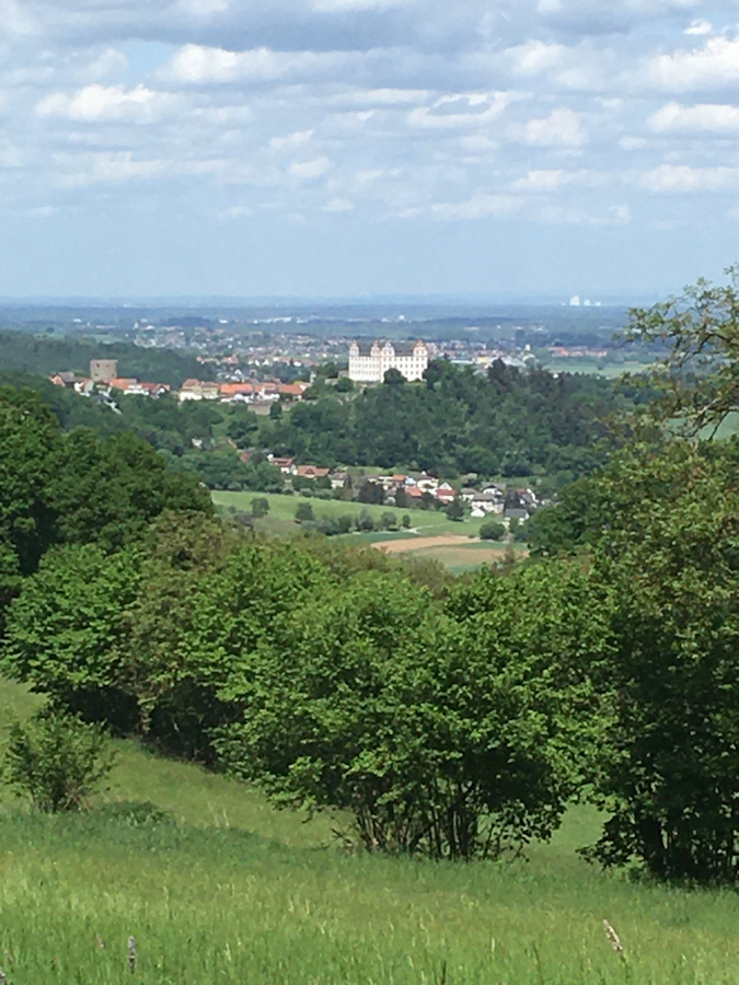 Blick von Steinau nach Nonrod