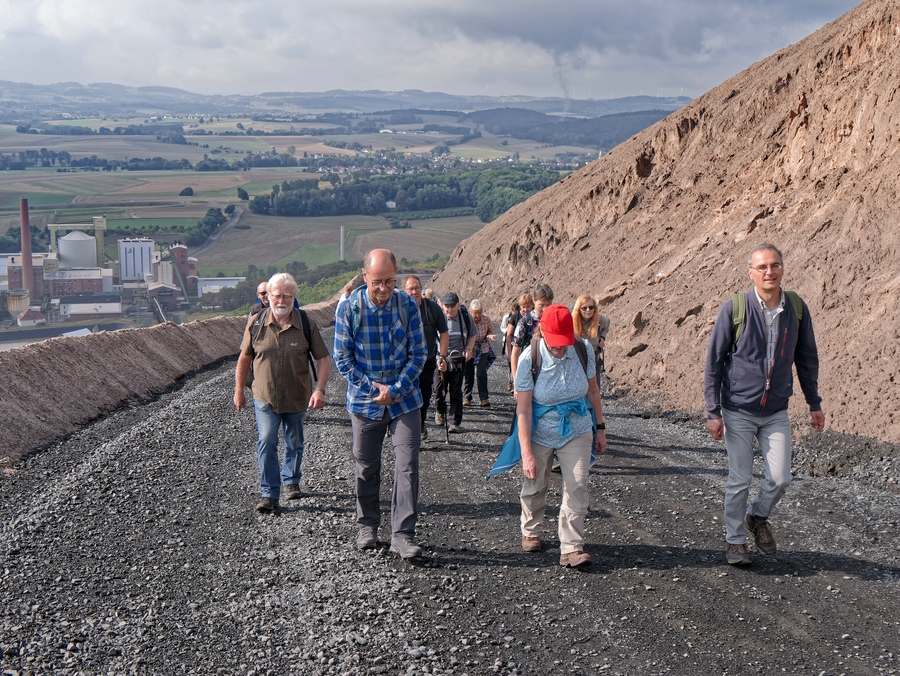 10-km Wandergruppe