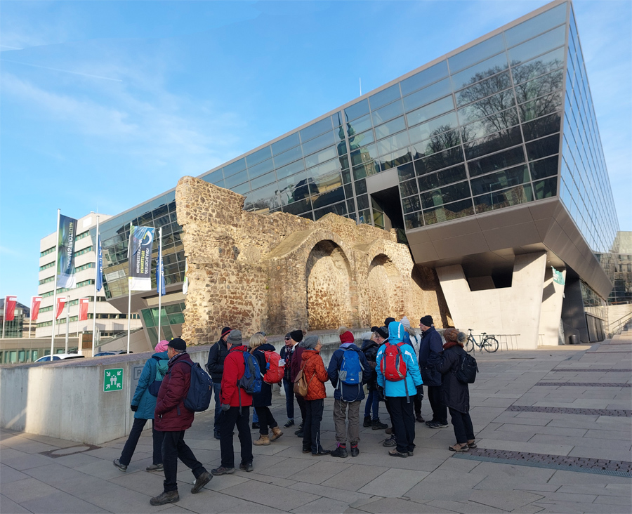 14km Wandergruppe am Darmstadium