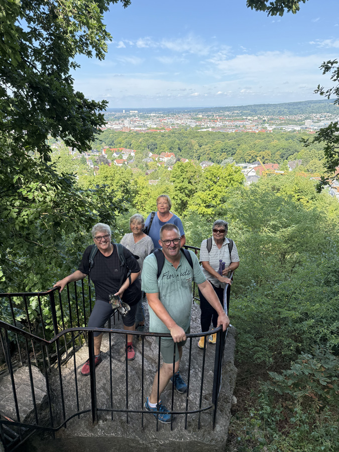 am Aussichtspunkt Teufelskanzel