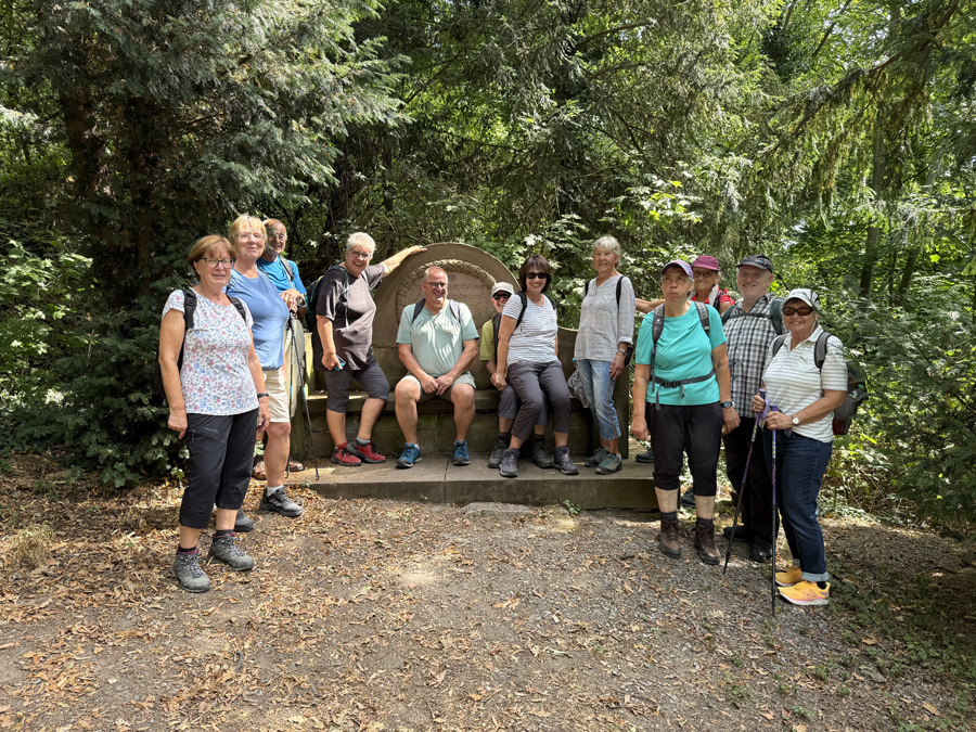 auf dem Weg zur Kippenburg